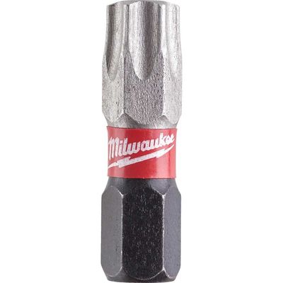 Milwaukee Shockwave Impact Duty Torx Screwdriver Bits TX40 25mm Pack of 25