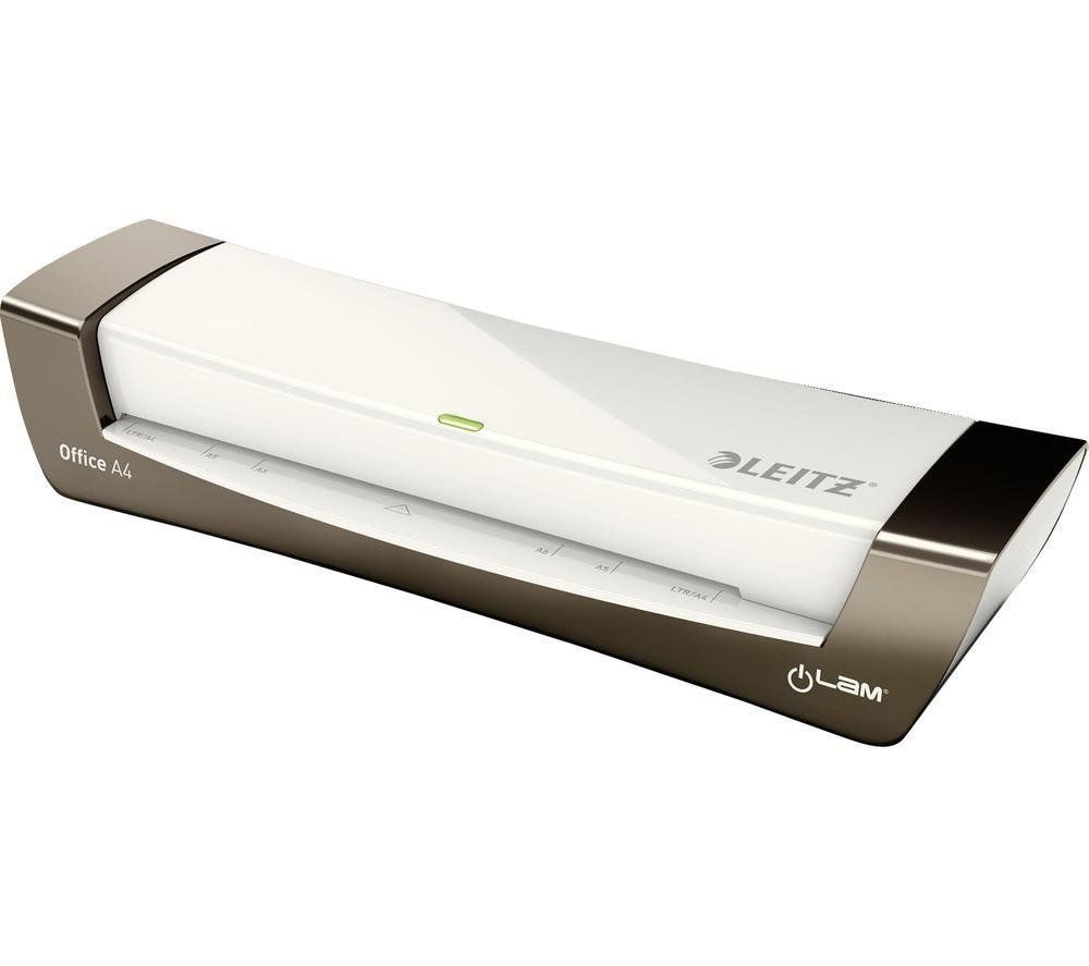 LEITZ iLAM Office A4 Laminator - Silver - Image 1
