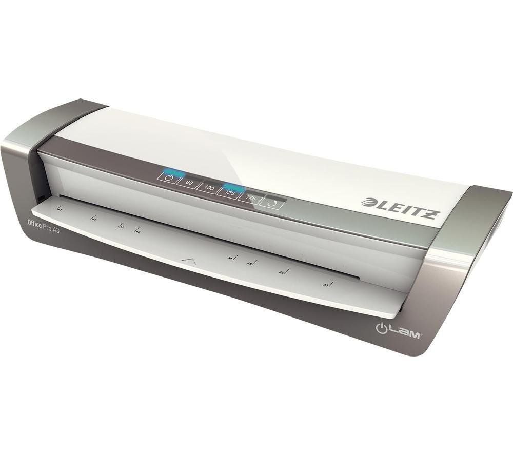 LEITZ iLAM Office Pro A3 Laminator - Silver - Image 1