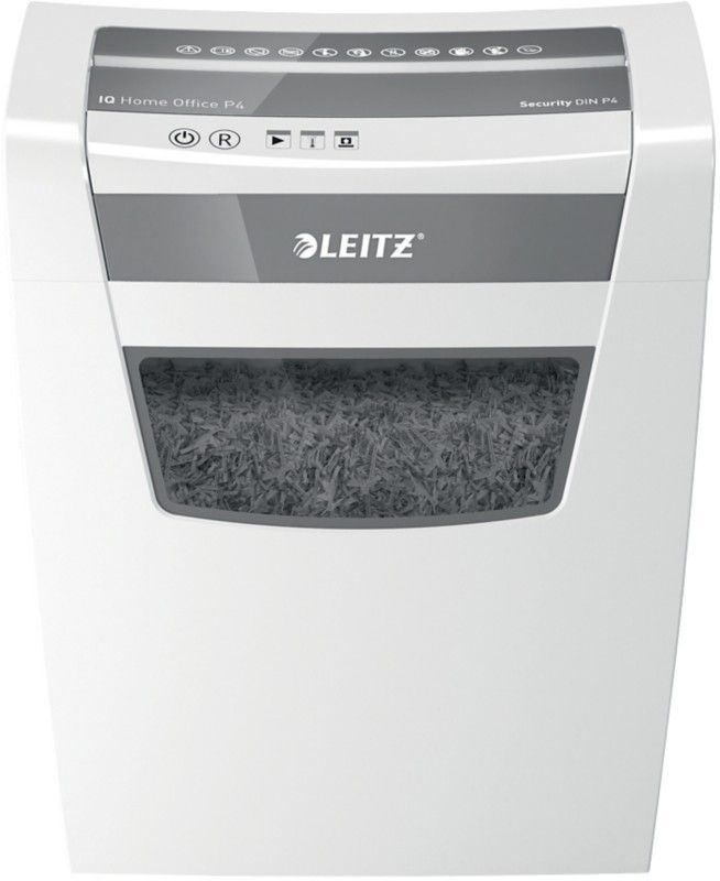 LEITZ IQ Home Office Cross Cut Paper Shredder - Image 1
