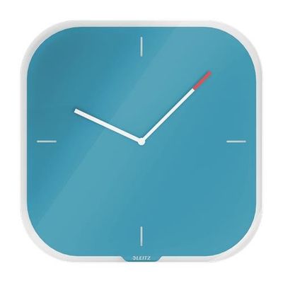 Leitz Cosy Silent Glass Wall Clock