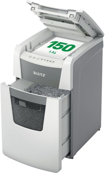 LEITZ IQ AutoFeed Office 150 P5 Micro Cut Paper Shredder
