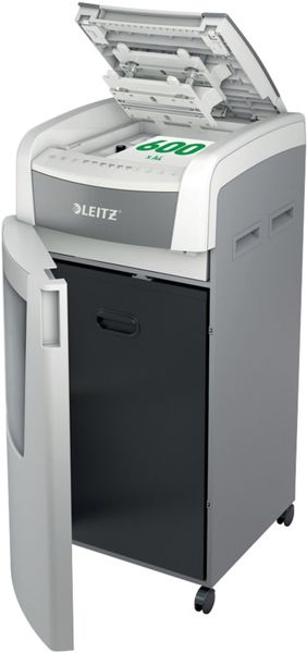 LEITZ IQ AutoFeed Office Pro 600 P4 Cross Cut Paper Shredder