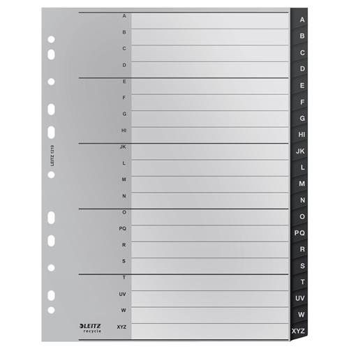 Leitz 12190000 tab index Polypropylene (PP) Black - Image 1