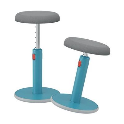 LEITZ Ergo Cosy Sit-Stand Stool - Blue