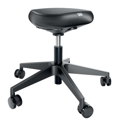Leitz Ergo Sitting Stool with Wheels and Comfort Seat - Thumbnail 2