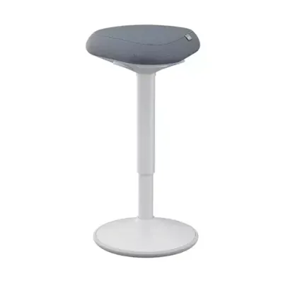 LEITZ Ergo Active Standing Stool - Grey - Thumbnail 4