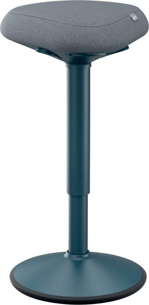LEITZ Ergo Active Standing Stool with Comfort Seat - Dark Grey