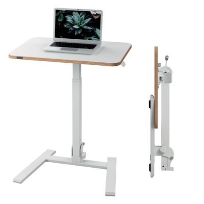 LEITZ Ergo Sit-Stand Foldable Desk - White