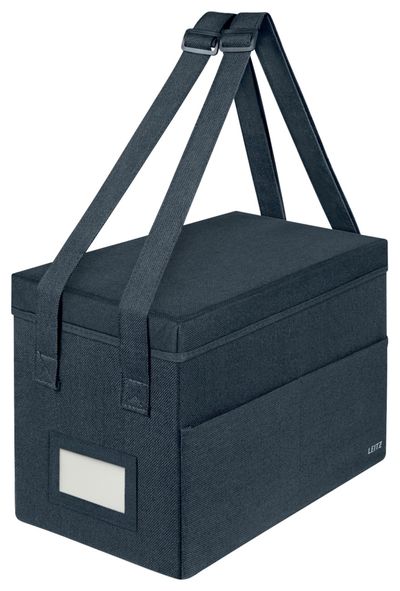 LEITZ Fabric Hot Desking Work Bag - Velvet Grey, Medium