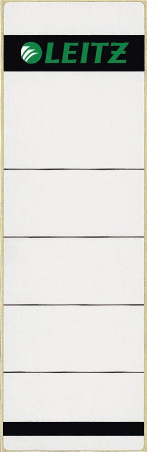 Leitz 16420085 self-adhesive label Rectangle Grey 10 pc(s) - Image 1