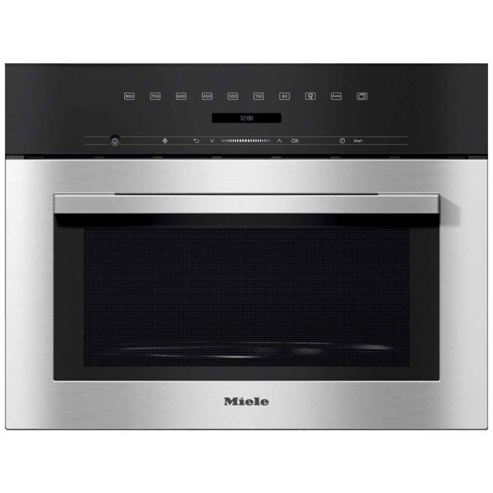 MIELE M7140TC Built-in Solo Microwave - Stainless Steel, Stainless Steel - Image 1