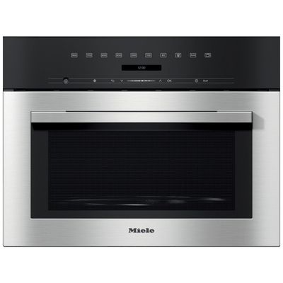 MIELE M7140TC Built-in Solo Microwave - Stainless Steel, Stainless Steel