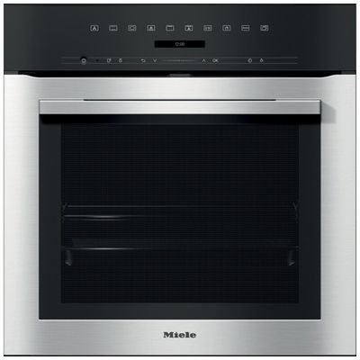 MIELE H7164BP Electric Pyrolytic Steam Smart Oven - Stainless Steel, Stainless Steel