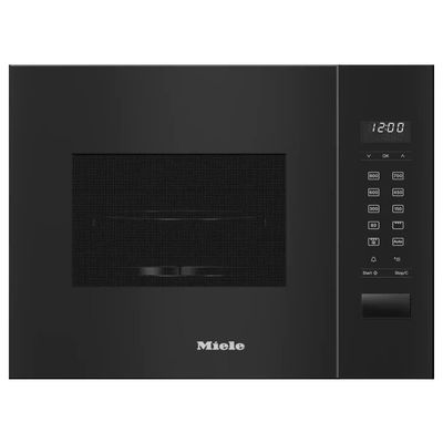Miele M2224SC Built-In 900W Microwave with Grill - Black