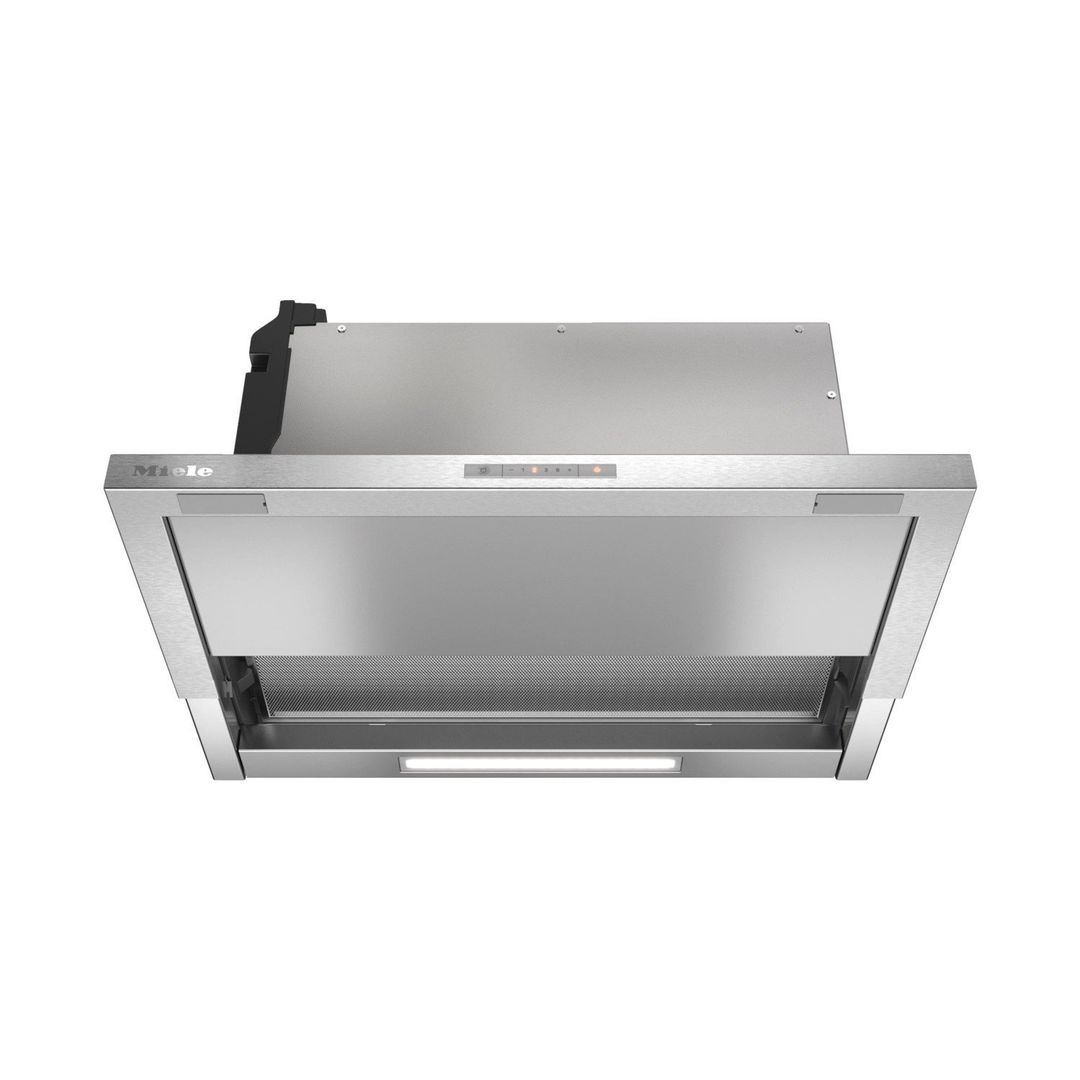 Miele DAS2620 60cm Telescopic Canopy Cooker Hood - Stainless Steel - Image 1
