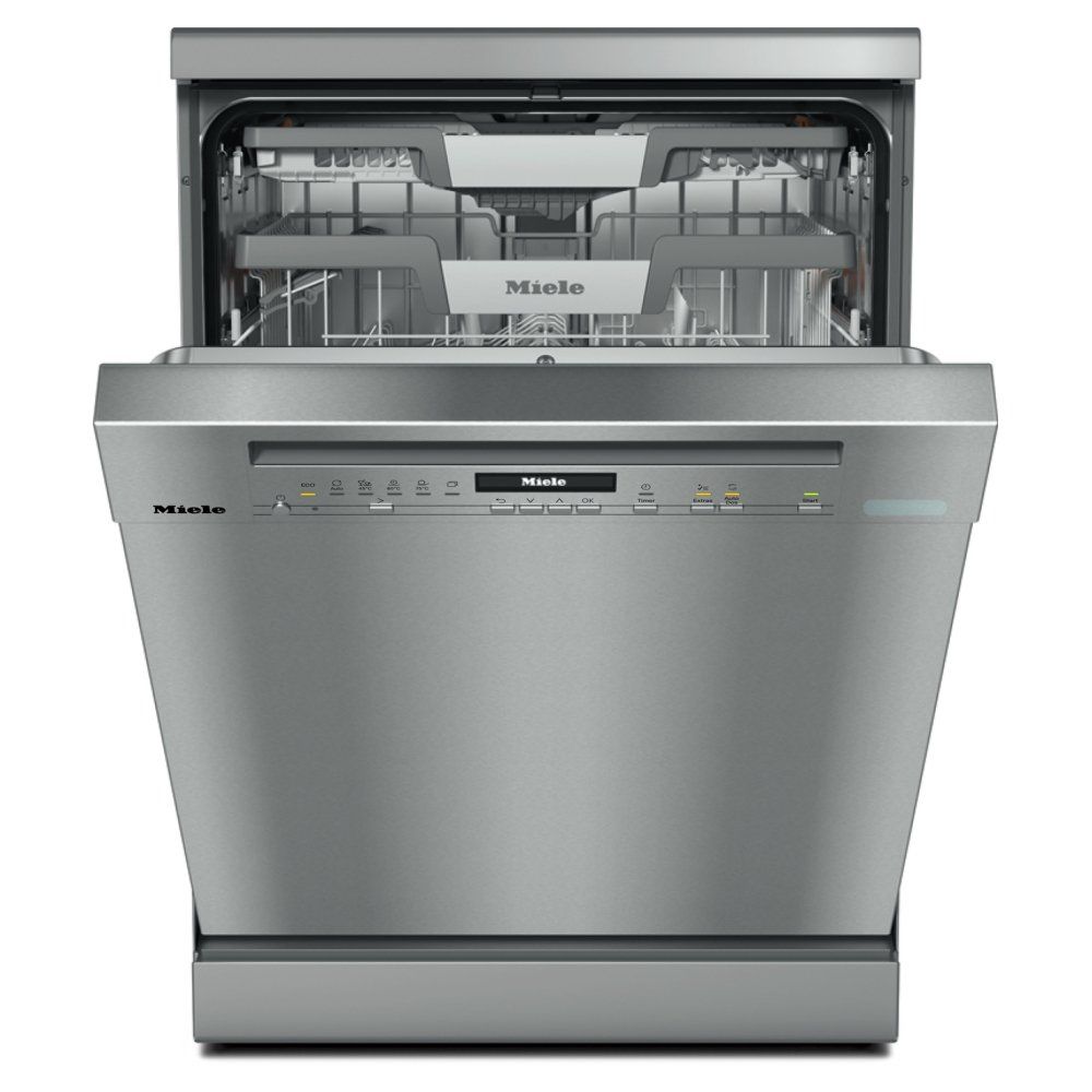 Miele G7130SCCLST 60cm Freestanding Autodos PowerDisk Dishwasher - STAINLESS STEEL - Image 1