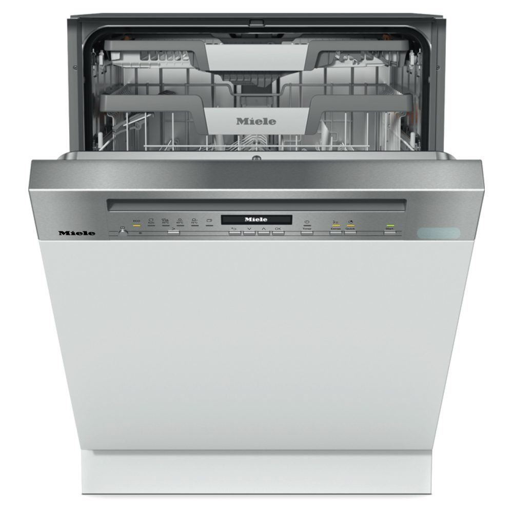 Miele 7000 Series Semi-Integrated Dishwasher - A-Rated Silver control panel - Image 1