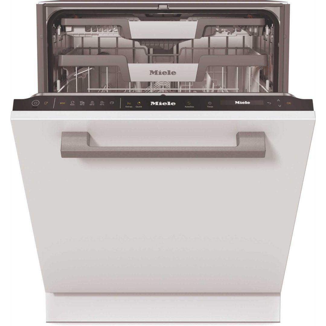 MIELE G7650 SCVi AutoDos Full-size Fully Integrated WiFi-enabled Dishwasher, White - Image 1