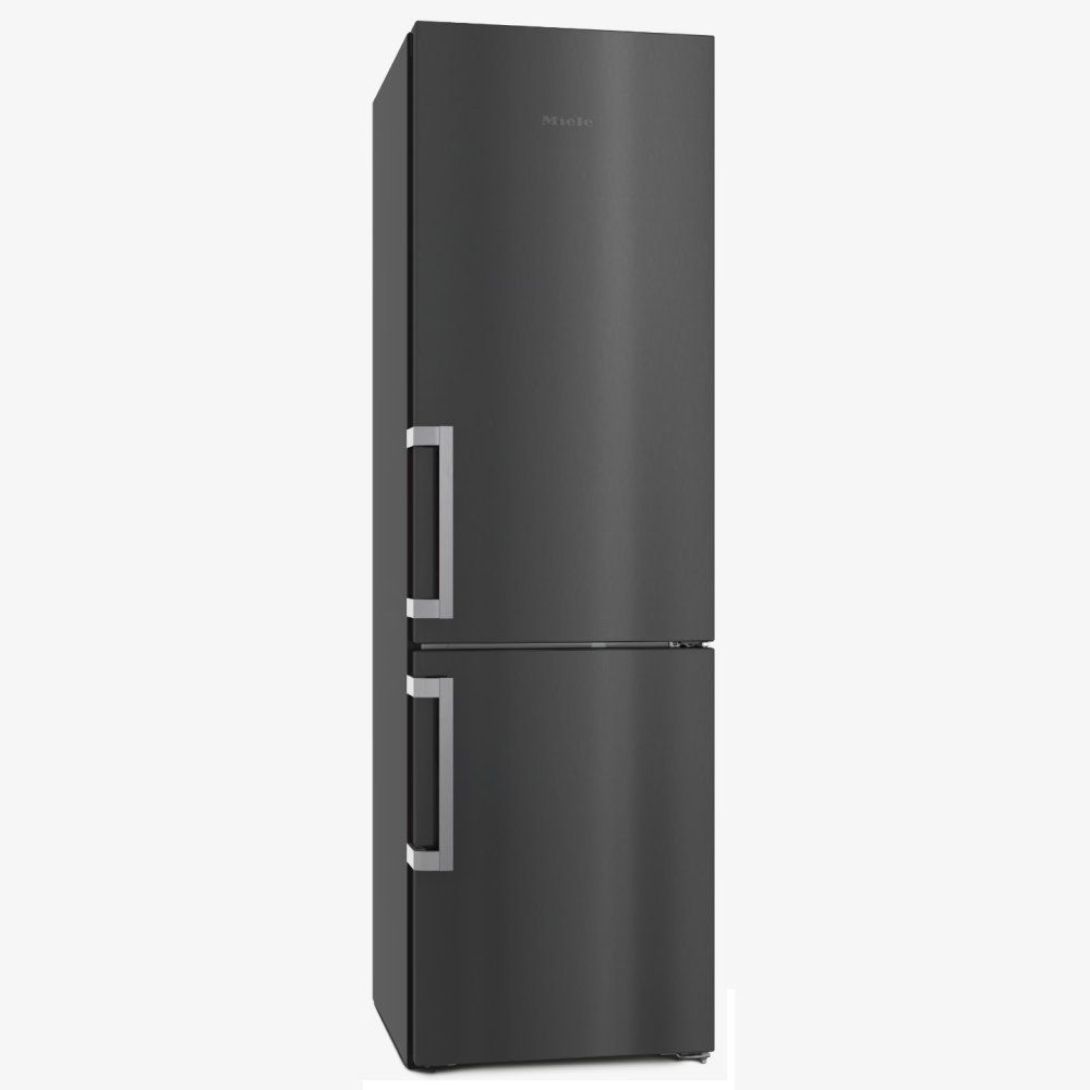 Miele KFN4795ADBST 60cm Frost Free Fridge Freezer - BLACK STEEL - Image 1