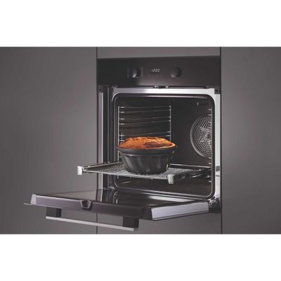 MIELE H2455B Electric Smart Oven - Black & Stainless Steel, Stainless Steel