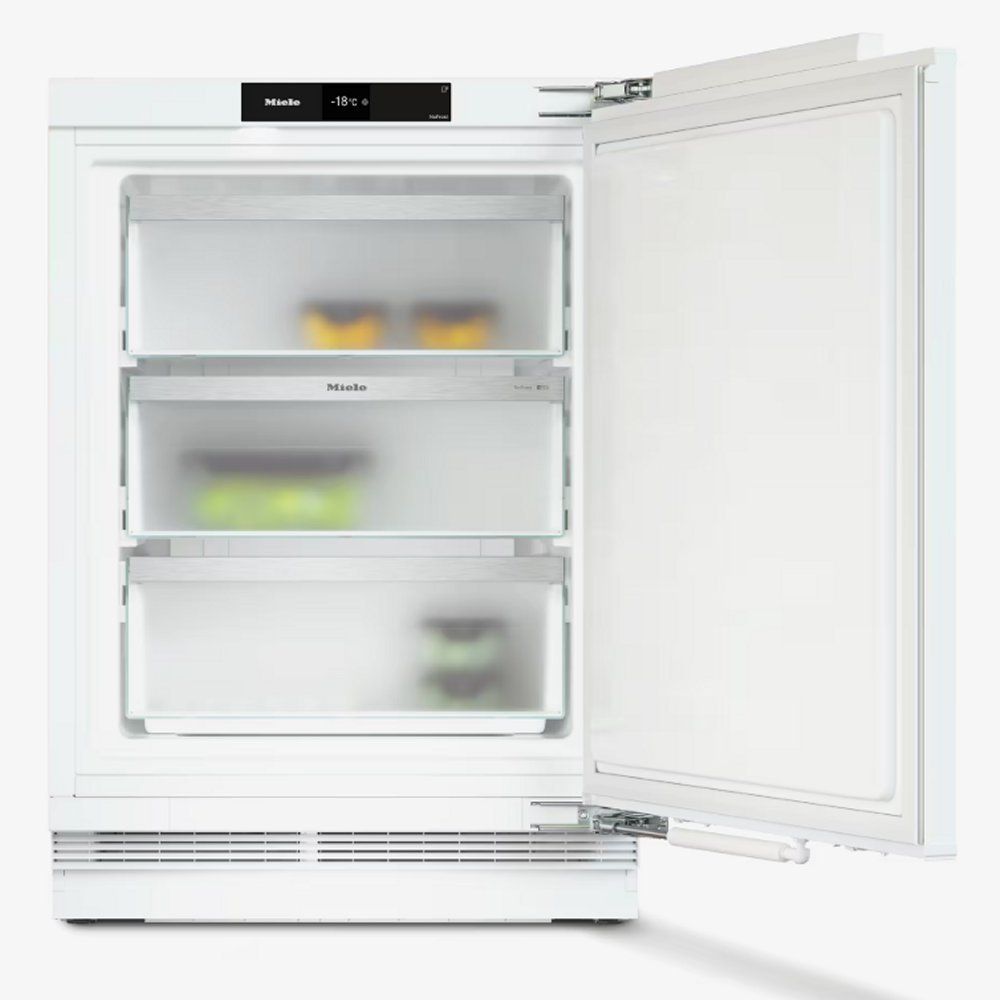 MIELE FNUS 7040 D Integrated Undercounter Freezer - Fixed Hinge, White - Image 1