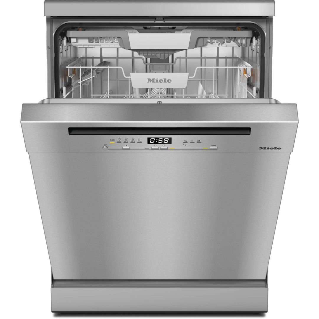 MIELE Active Plus G5811 SC Full-size Dishwasher - Clean Steel, Silver/Grey - Image 1