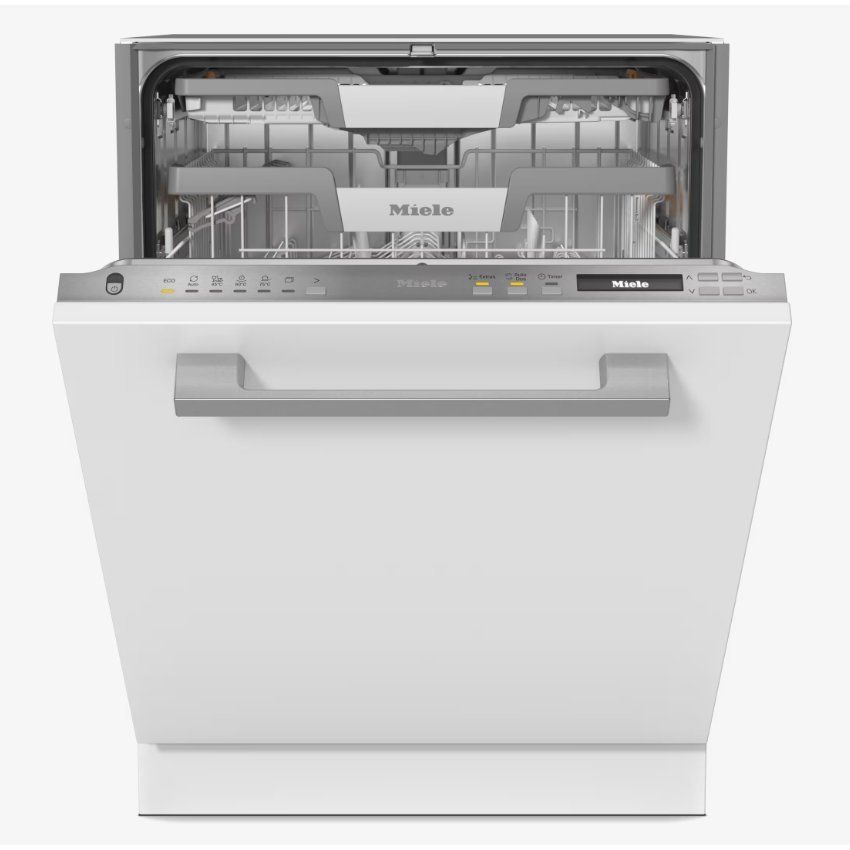 MIELE AutoDos G7040 SCVi Full-size WiFi-enabled Dishwasher - Clean Steel, Silver/Grey - Image 1