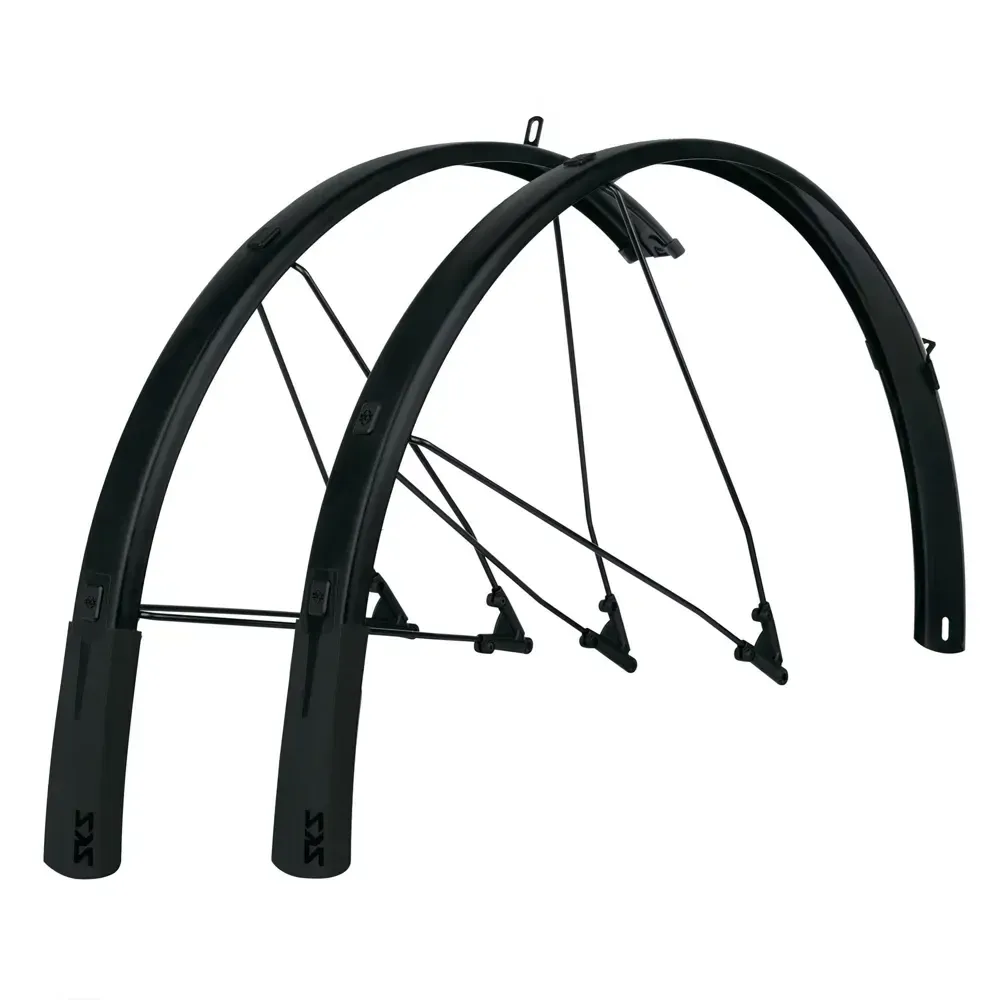 SKS Bluemels Style 27.5/29inx65mm Mudguard Set Black - Image 1