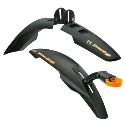 SKS Rowdy Mudguards 20-24 Inch - Black - Thumbnail 2