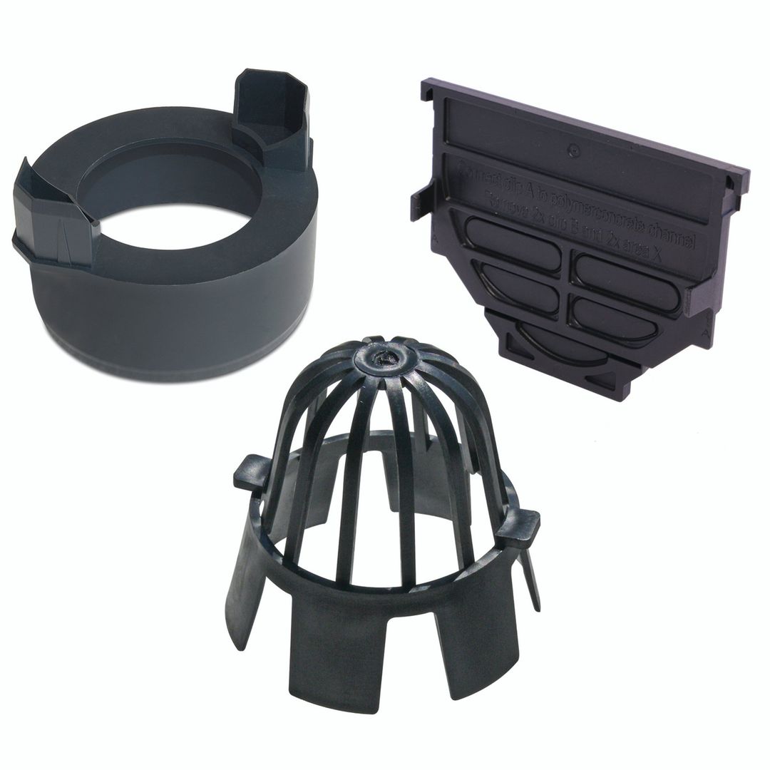 ACO HexDrain Accessory Set Black - Image 1