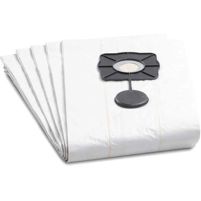 Karcher Class L Wet Filter Dust Bags for NT 27/1 and 35/1 Vacuum Cleaners Pack of 5