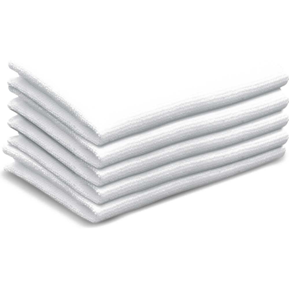 Karcher Narrow Terry Floor Cloths for SC Steam Cleaners Pack of 5 - Image 1