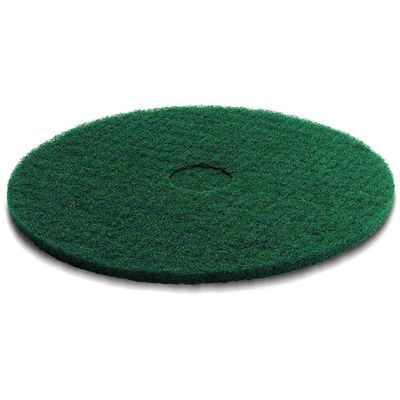 Karcher Floor Scrubber Pad Medium Hard Green 330 mm Pack of 5