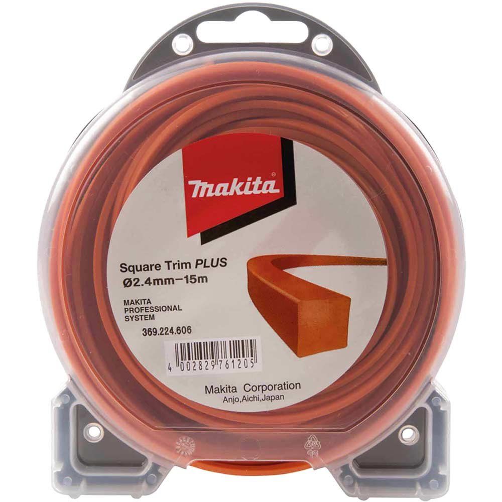 Makita Nylon Square Trimmer Line 2.4mm 15m - Image 1