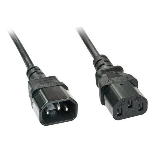 Lindy 3m C14 to C13 Extension Cable - Image 1
