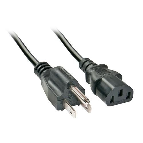 Lindy 2m US 3 Pin to C13 Mains Cable - Image 1