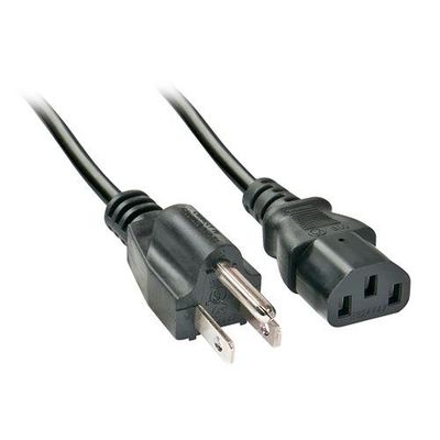 Lindy 2m US 3 Pin to C13 Mains Cable
