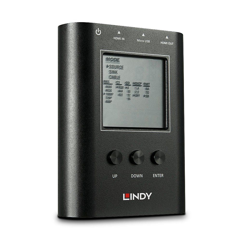 Lindy HDMI 2.0 18G Signal Analyser and Generator - Image 1