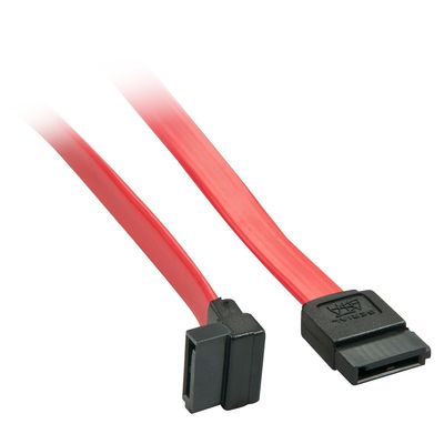 Lindy 0.5m Internal SATA III cable. 90°