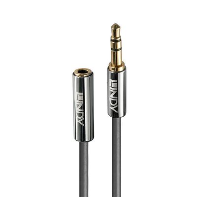 Lindy 5m 3.5mm Extension Audio Cable Cromo Line