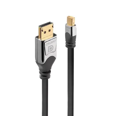 Lindy 1m CROMO Mini DisplayPort to DisplayPort Cable - Thumbnail 2