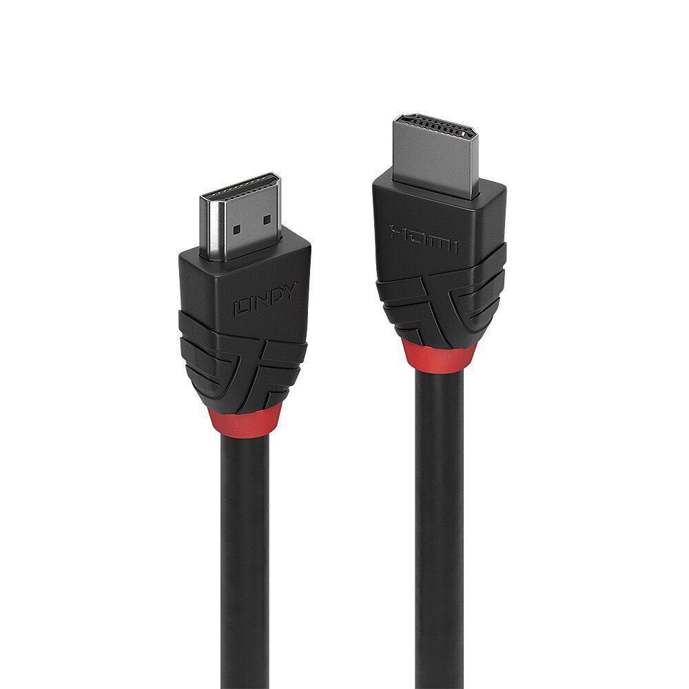 Lindy 7.5m Standard HDMI Cable, Black Line - Image 1