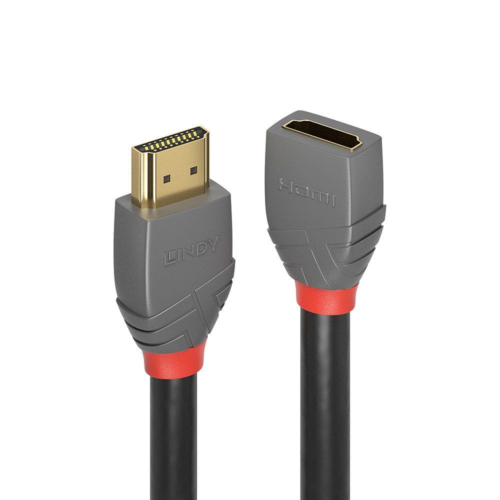 Lindy 2m High Speed HDMI Extension Cable, Anthra Line - Image 1