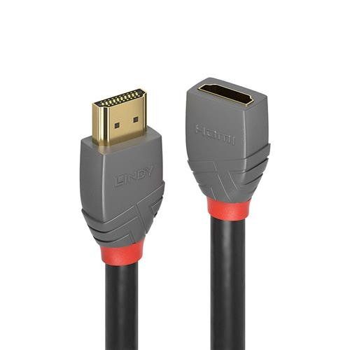 Lindy 3m HDMI 2.0 Extension Anthra Line - Image 1