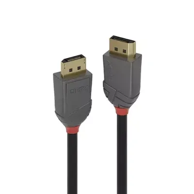 Lindy 15m DisplayPort 1.1 Cable, Anthra Line - Thumbnail 2