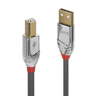 Lindy 7.5m USB 2.0 Type A to B Cable Cromo Line