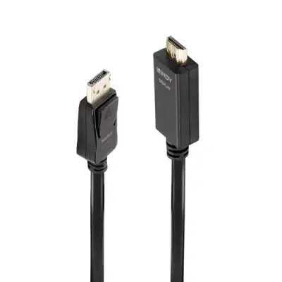 Lindy 5m DisplayPort to HDMI 10.2G Cable - Thumbnail 2