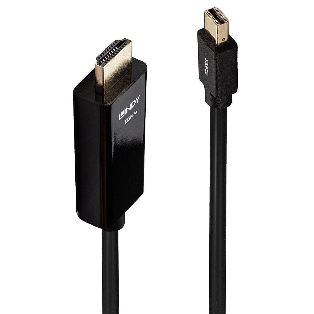Lindy 3m Mini DisplayPort to HDMI 10.2G Cable - Image 1