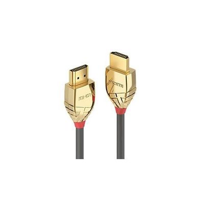Lindy 5m High Speed HDMI Cable Gold Line - Thumbnail 2